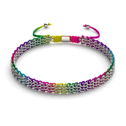 Spectre x Argent | Liens Kismet | Collier ras du cou